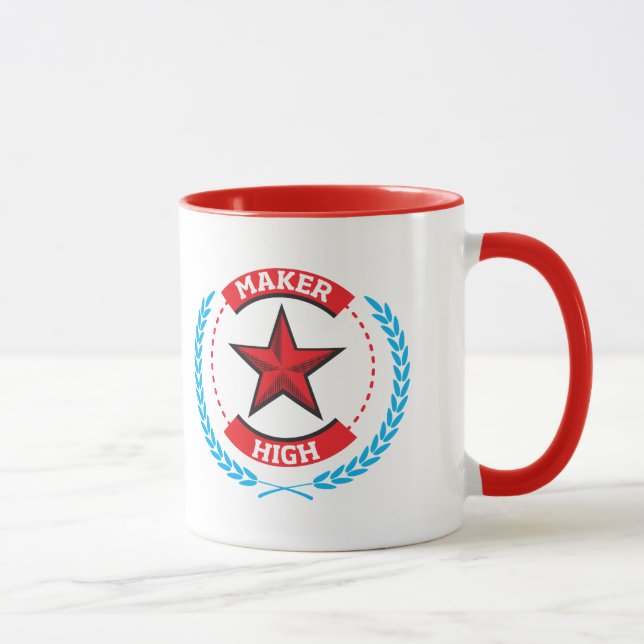 Hersteller hoch tasse (Rechts)