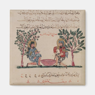 Herstellung der Führung, Seite von Magnet