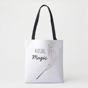 Herstellung der magischen Käufer-Tasche Tasche