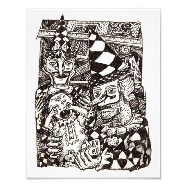 Herstellung des Mannes von Brian Benson Fotodruck (Vorne)