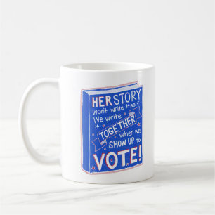 HERSTORY wird sich nicht schreiben - kommen Sie zu Kaffeetasse