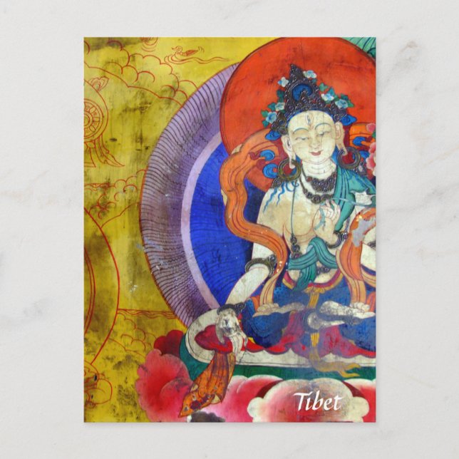 Heruka, Buddha, tibetischer Buddhismus / Tibet Postkarte (Vorderseite)
