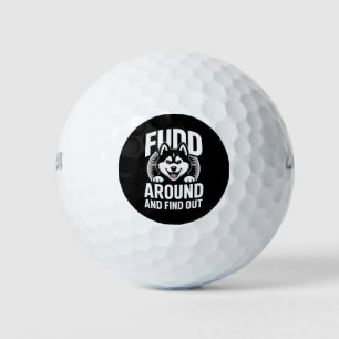 Herumalbern und Herausfinden Golfball