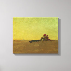 Herumgelungert durch Howard Pyle Leinwanddruck