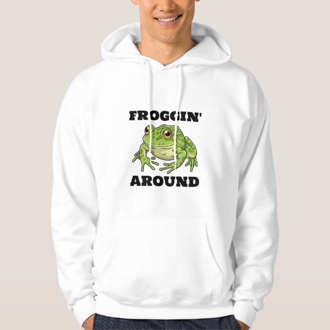 Herumlungern Hoodie (Vorderseite)