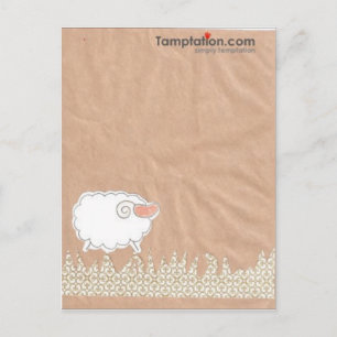 herumspringen postkarte