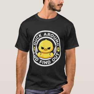 Herumwatscheln und herausfinden, ich liebe Entenli T-Shirt