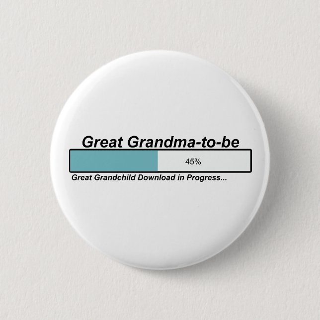 Herunterladen der großen Großmutter, um zu sein Button (Vorderseite)