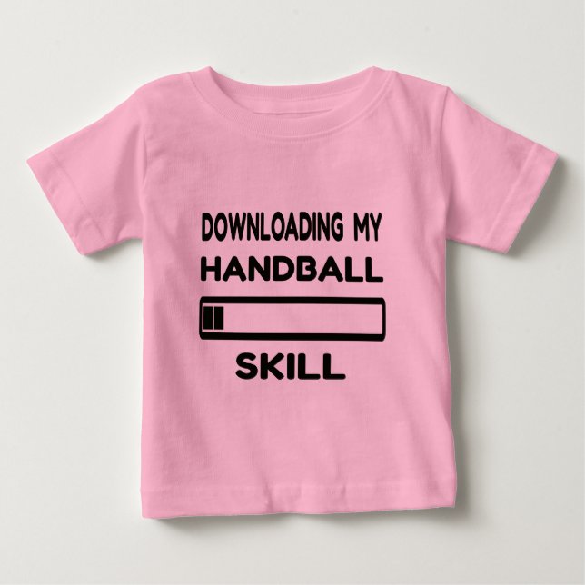 Herunterladen meiner Handballfertigkeit Baby T-shirt (Vorderseite)