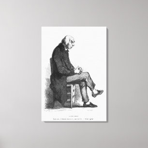 Hervorbringen Sie Goriot, Illustration von 'Le Leinwanddruck