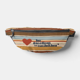 hervorragend für einander sein bauchtasche