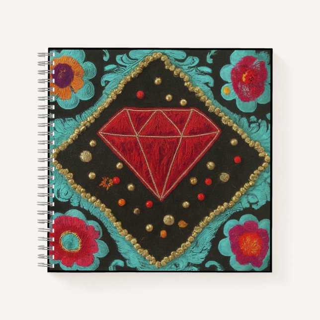 Hervorragende Qualität, Diamantensammlung Notizbuch (Vorderseite)