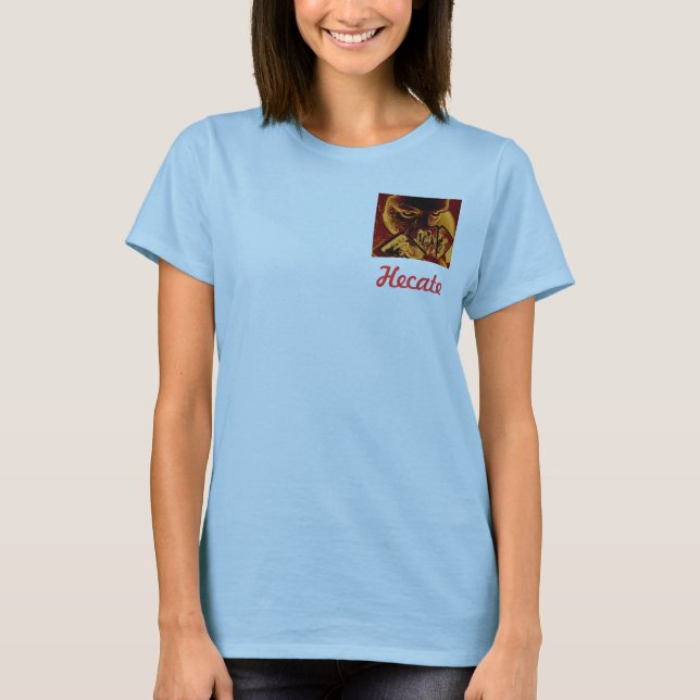 Hervorrufen von Hecate Babydoll T-Shirt (Vorderseite)