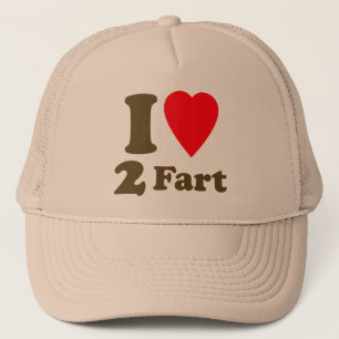 Herz 2 Furz durch das Gas Stille tödliche Liebe Truckerkappe