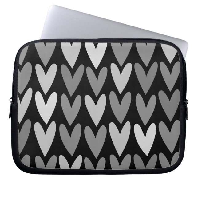 Herz 4 laptopschutzhülle (Vorderseite)