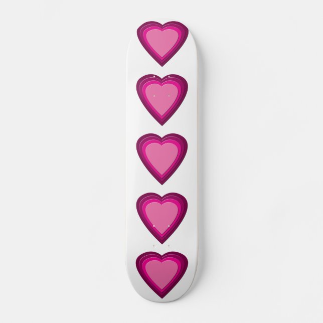Herz 5 skateboard (Vorderseite)