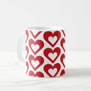 Herz am Herzen Kaffeetasse