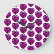 Herz Amethyst Gemstone, Lila im Februar