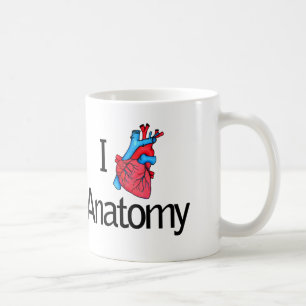 Herz-Anatomie Kaffeetasse