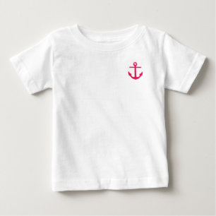 Herz Anker Kleidung Baby T-shirt