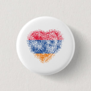 Herz Armeniens Button