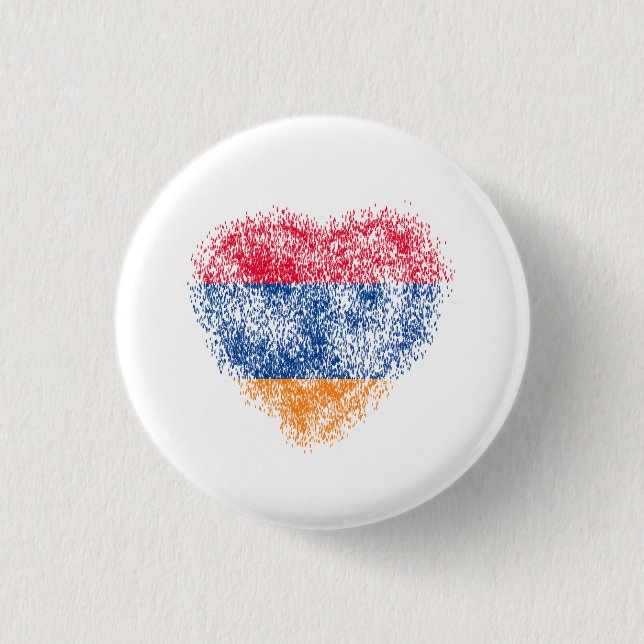 Herz Armeniens Button (Vorderseite)