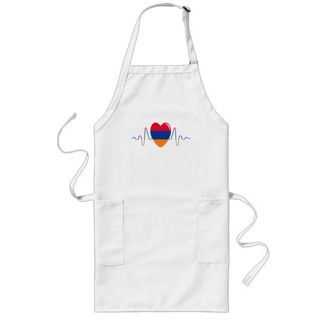 Herz Armeniens Lange Schürze (Vorne)