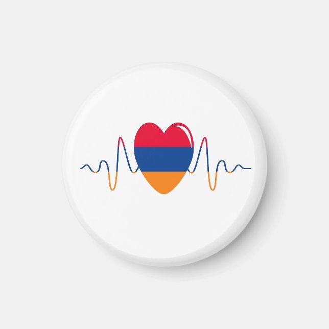 Herz Armeniens Magnet (Vorne)
