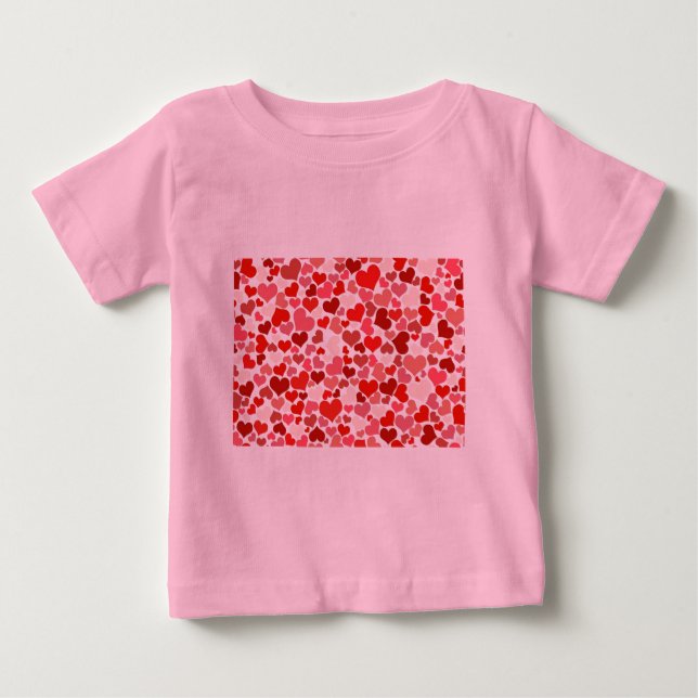 Herz Baby T-shirt (Vorderseite)