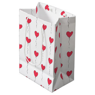 Herz Balloons Mittlere Geschenktüte
