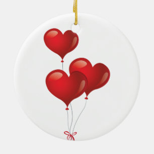 Herz Balloons Ornament