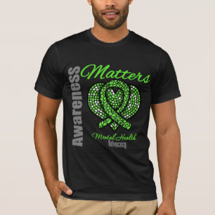 Herz-Band-Gesundheits-Bewusstseins-Angelegenheiten T-Shirt