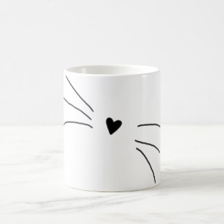 Herz-Bart-Tasse Kaffeetasse