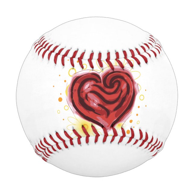 Herz Baseball (Rückseite)
