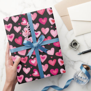 Herz-Bliss-Umschlagpapier Geschenkpapier