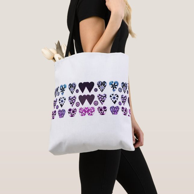 Herz & Blume Moderner Pop Tasche (Von Nahem)