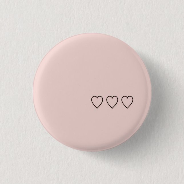 Herz Button (Vorderseite)