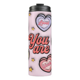 Herz Candy Thermosbecher