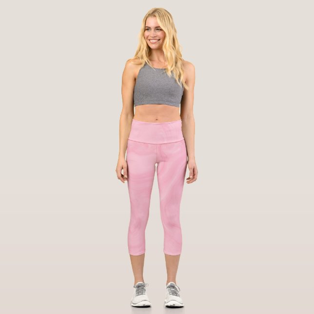 Herz Capri Leggings (Vorderseite)