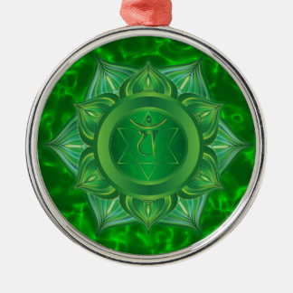 Herz Chakra Verzierungen Ornament Aus Metall