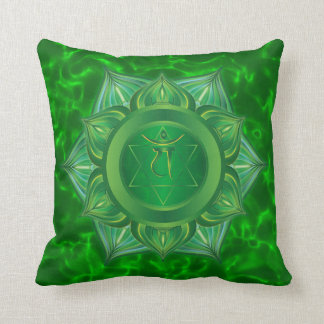 Herz Chakra Wurfs-Kissen Kissen