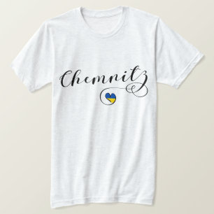 Herz Chemnitz, I Liebe Chemnitz, Deutschland T - S T-Shirt