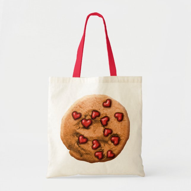 Herz Chip Cookie Tragetasche (Vorne)