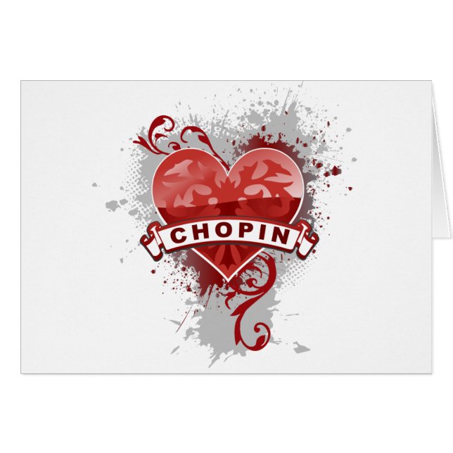 Herz Chopin (Vorderseite (Horizontal))