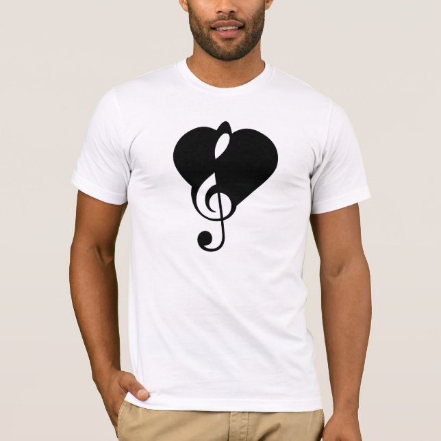 HERZ - ClefHeart T-Shirt (Vorderseite)