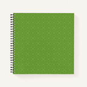 Herz Clover Pattern Notizbuch