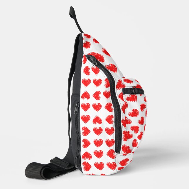 Herz Crossbody Bag (Linke Seite)