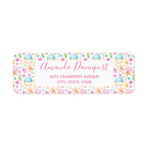 Herz & Cupcakes Sweet Pattern