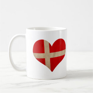 Herz Dänemarks Kaffeetasse