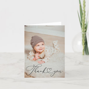 Herz Dankeschön-Karte Dankeskarte